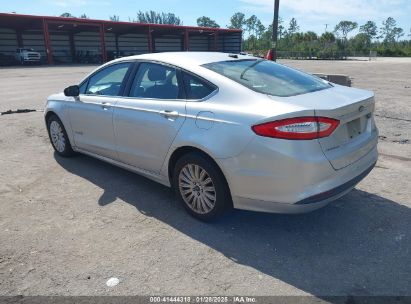 2013 FORD FUSION HYBRID SE Silver  Hybrid 3FA6P0LUXDR375961 photo #4