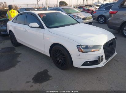 2014 AUDI A4 2.0T PREMIUM White  Flexible Fuel WAUAFAFL2EN024639 photo #1