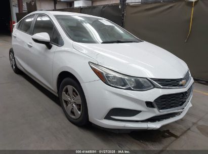 2017 CHEVROLET CRUZE LS AUTO White  Gasoline 1G1BC5SM2H7255970 photo #1