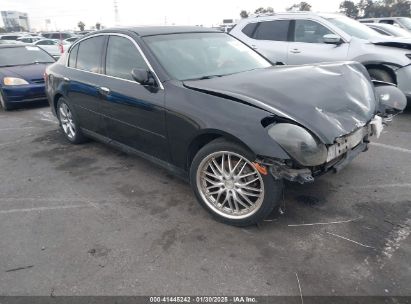 2005 INFINITI G35 Black  Gasoline JNKCV51E45M205843 photo #1