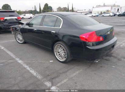 2005 INFINITI G35 Black  Gasoline JNKCV51E45M205843 photo #4