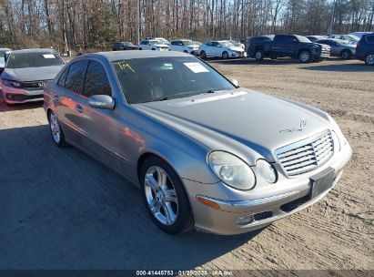 2005 MERCEDES-BENZ E 500 Gray  Gasoline WDBUF70J15A621619 photo #1