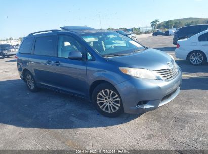 2013 TOYOTA SIENNA XLE V6 8 PASSENGER Gray  Gasoline 5TDYK3DCXDS350533 photo #1