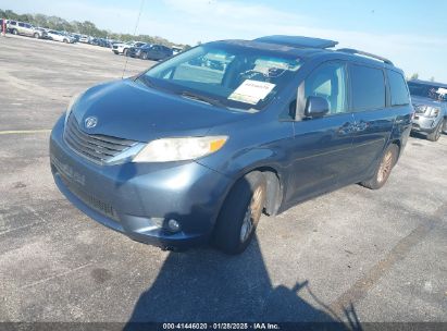 2013 TOYOTA SIENNA XLE V6 8 PASSENGER Gray  Gasoline 5TDYK3DCXDS350533 photo #3