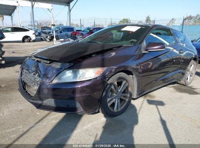 2013 HONDA CR-Z Purple  Hybrid JHMZF1D42DS002169 photo #3