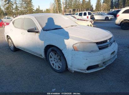 2011 DODGE AVENGER EXPRESS White  Gasoline 1B3BD4FB9BN579171 photo #1