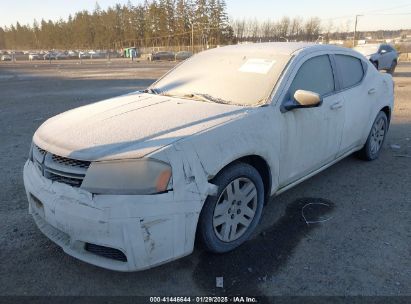 2011 DODGE AVENGER EXPRESS White  Gasoline 1B3BD4FB9BN579171 photo #3