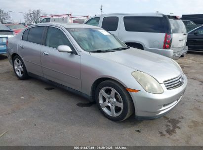 2003 INFINITI G35 LUXURY LEATHER Silver  Gasoline JNKCV51E23M300480 photo #1