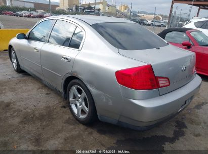 2003 INFINITI G35 LUXURY LEATHER Silver  Gasoline JNKCV51E23M300480 photo #4