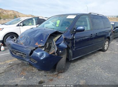 2003 HONDA ODYSSEY EX-L Blue  Gasoline 5FNRL18983B159152 photo #3