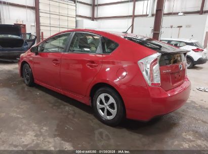 2015 TOYOTA PRIUS FOUR Red  Hybrid JTDKN3DU0F1993706 photo #4