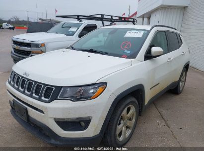 2019 JEEP COMPASS LATITUDE FWD White  Gasoline 3C4NJCBB6KT654719 photo #3