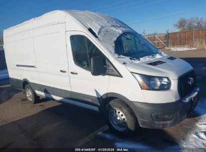 2023 FORD TRANSIT-250 CARGO VAN White  Gasoline 1FTBR3U86PKA39951 photo #1