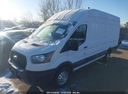 2023 FORD TRANSIT-250 CARGO VAN White  Gasoline 1FTBR3U86PKA39951 photo #3