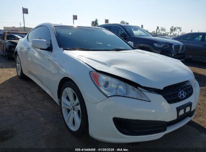 2010 HYUNDAI GENESIS 2.0T White  Gasoline KMHHT6KD0AU030389 photo #1