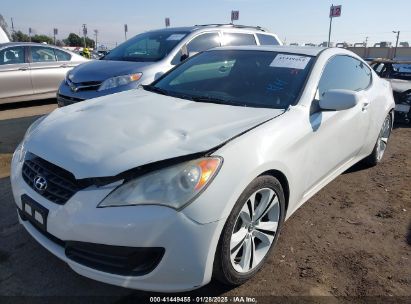 2010 HYUNDAI GENESIS 2.0T White  Gasoline KMHHT6KD0AU030389 photo #3