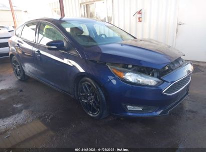 2016 FORD FOCUS SE Blue  Gasoline 1FADP3K25GL337341 photo #1