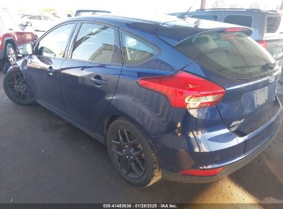 2016 FORD FOCUS SE Blue  Gasoline 1FADP3K25GL337341 photo #4