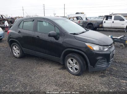 2017 CHEVROLET TRAX LS Black  Hybrid 1G1RD6S53JU114472 photo #1