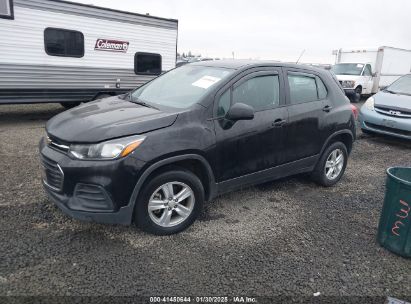 2017 CHEVROLET TRAX LS Black  Hybrid 1G1RD6S53JU114472 photo #3