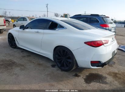 2019 INFINITI Q60 3.0T LUXE White  Gasoline JN1EV7EKXKM230444 photo #4