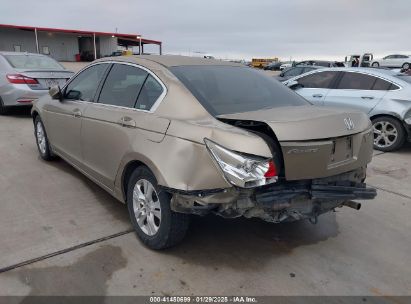 2008 HONDA ACCORD 2.4 LX-P Gold  Gasoline JHMCP26498C072709 photo #4