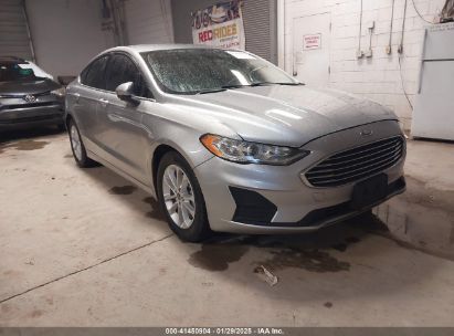 2020 FORD FUSION SE Silver  Gasoline 3FA6P0HD6LR111613 photo #1