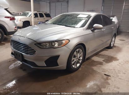 2020 FORD FUSION SE Silver  Gasoline 3FA6P0HD6LR111613 photo #3