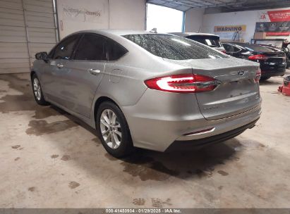 2020 FORD FUSION SE Silver  Gasoline 3FA6P0HD6LR111613 photo #4