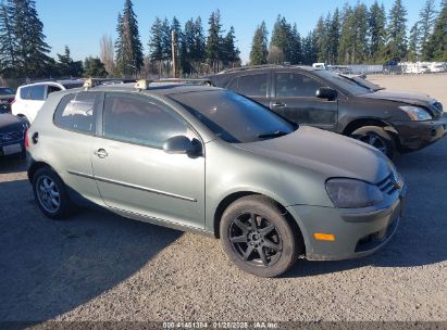 2007 VOLKSWAGEN RABBIT 2-DOOR Gray  Gasoline WVWAR71K07W094987 photo #1