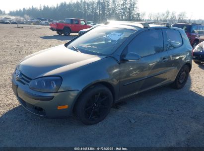 2007 VOLKSWAGEN RABBIT 2-DOOR Gray  Gasoline WVWAR71K07W094987 photo #3