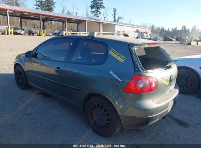 2007 VOLKSWAGEN RABBIT 2-DOOR Gray  Gasoline WVWAR71K07W094987 photo #4