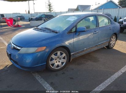 2006 HONDA CIVIC LX Blue  Gasoline 1HGFA16566L043248 photo #3