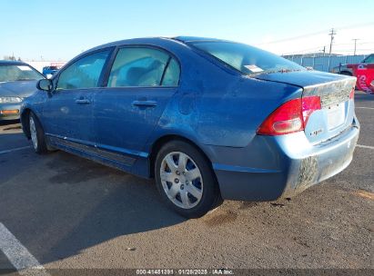 2006 HONDA CIVIC LX Blue  Gasoline 1HGFA16566L043248 photo #4