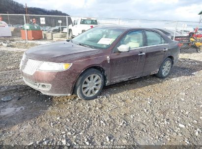 2012 LINCOLN MKZ Maroon  Gasoline 3LNHL2GC2CR804595 photo #3