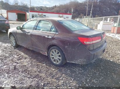 2012 LINCOLN MKZ Maroon  Gasoline 3LNHL2GC2CR804595 photo #4