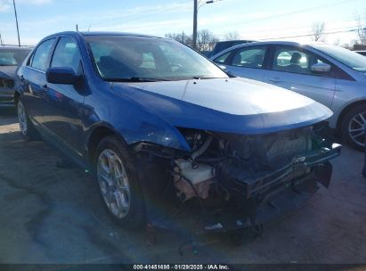 2010 FORD FUSION SE Blue  Gasoline 3FAHP0HA5AR267735 photo #1