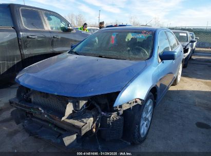 2010 FORD FUSION SE Blue  Gasoline 3FAHP0HA5AR267735 photo #3