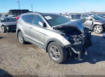 2017 HYUNDAI SANTA FE SPORT 2.4L Gray  Gasoline 5NMZUDLB3HH002904 photo #1