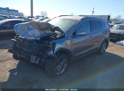 2017 HYUNDAI SANTA FE SPORT 2.4L Gray  Gasoline 5NMZUDLB3HH002904 photo #3