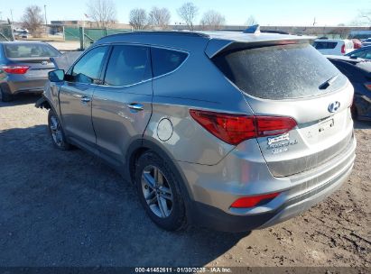 2017 HYUNDAI SANTA FE SPORT 2.4L Gray  Gasoline 5NMZUDLB3HH002904 photo #4