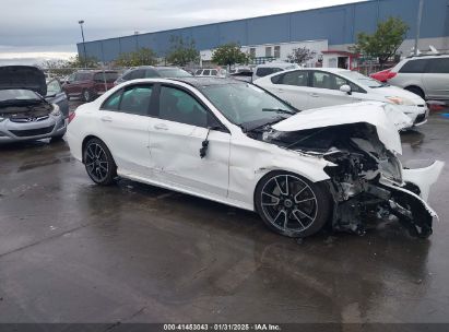 2019 MERCEDES-BENZ C 300 White  Gasoline 55SWF8DB9KU308385 photo #1