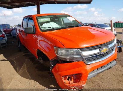 2019 CHEVROLET COLORADO WT Orange  Gasoline 1GCGSBEA3K1333716 photo #1