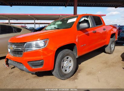 2019 CHEVROLET COLORADO WT Orange  Gasoline 1GCGSBEA3K1333716 photo #3