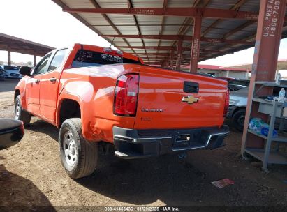 2019 CHEVROLET COLORADO WT Orange  Gasoline 1GCGSBEA3K1333716 photo #4