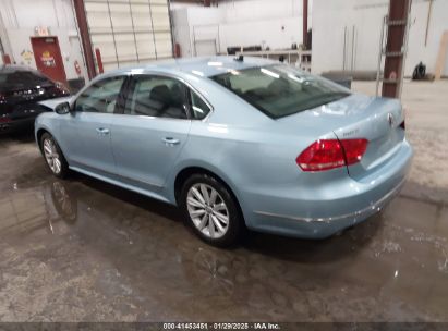 2012 VOLKSWAGEN PASSAT 2.5L SEL Blue  Gasoline 1VWCH7A32CC058490 photo #4