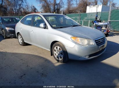 2008 HYUNDAI ELANTRA GLS/SE Silver  Gasoline KMHDU46D68U337344 photo #1