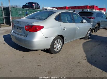 2008 HYUNDAI ELANTRA GLS/SE Silver  Gasoline KMHDU46D68U337344 photo #4