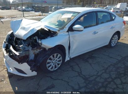 2017 NISSAN SENTRA SV White  Gasoline 3N1AB7APXHY249414 photo #3