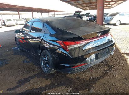 2023 HYUNDAI ELANTRA SEL Black  Gasoline KMHLM4AG3PU439549 photo #4